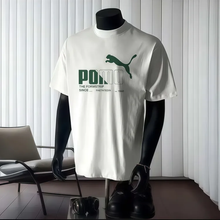 美式痞帅重磅纯棉短袖T恤青年男女款夏季ins潮牌街头休闲百搭上衣