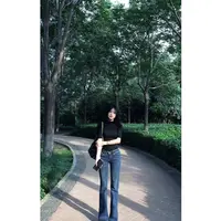 徐秋阳   腰际红标  秋季新款百搭时尚显瘦显白牛仔裤N116