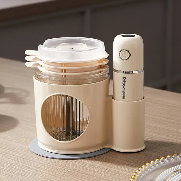 德国绞肉机全自动2025新款大容量搅拌机多功能家用绞菜蒜泥搅碎馅