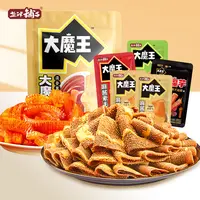 【魔王家族】盐津铺子大魔王麻酱素毛肚六必居魔芋丝解馋小零食追剧