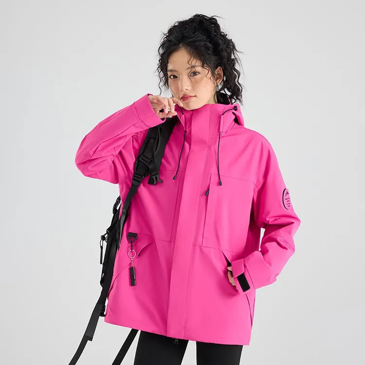 秋冬新款三合一单外套男女户外保暖防水防风登山服
