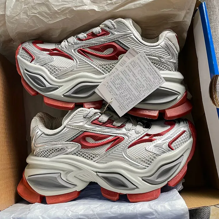 明星同款异瞳猫眼老爹鞋男女款秋季爆款厚底透气休闲百搭机甲鞋潮