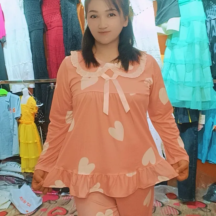 森系家用睡裙薄款纯棉宽松蕾丝防静电夏季裙子甜美休闲风吸汗