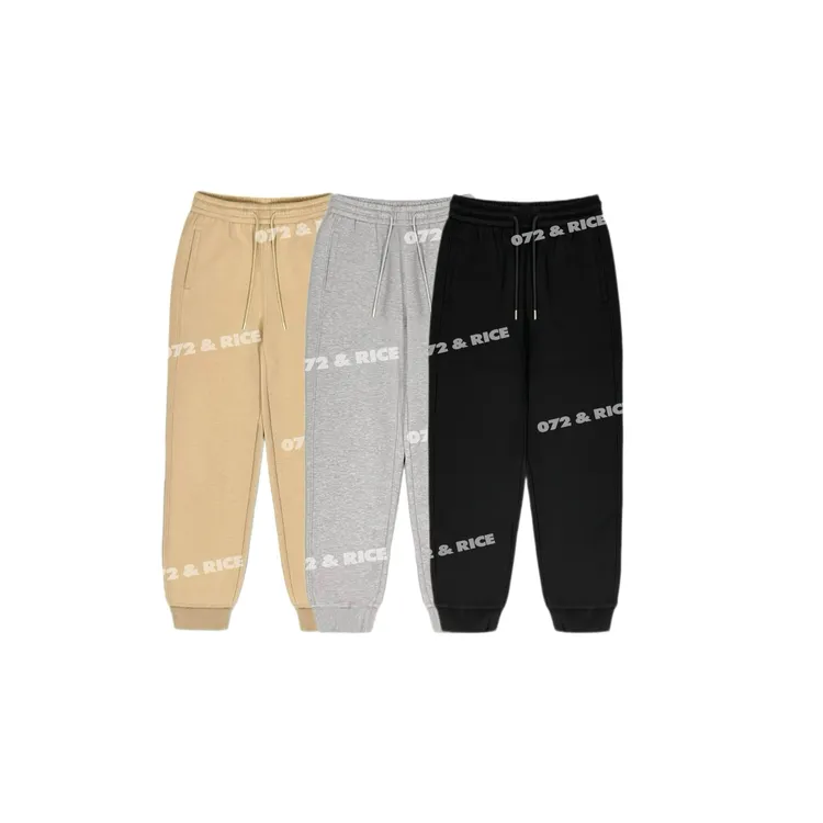 072 & RICE【尖叫裤】秋季休闲橡筋腰加绒收脚裤 31LK49