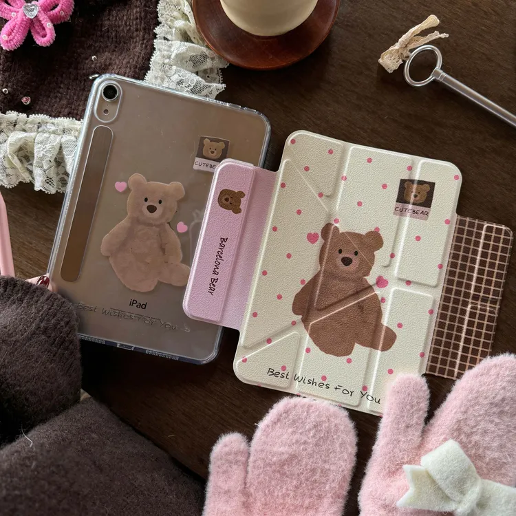 巴塞罗熊适用华为平板MatePad11.5S保护套磁吸padair笔槽padpro壳