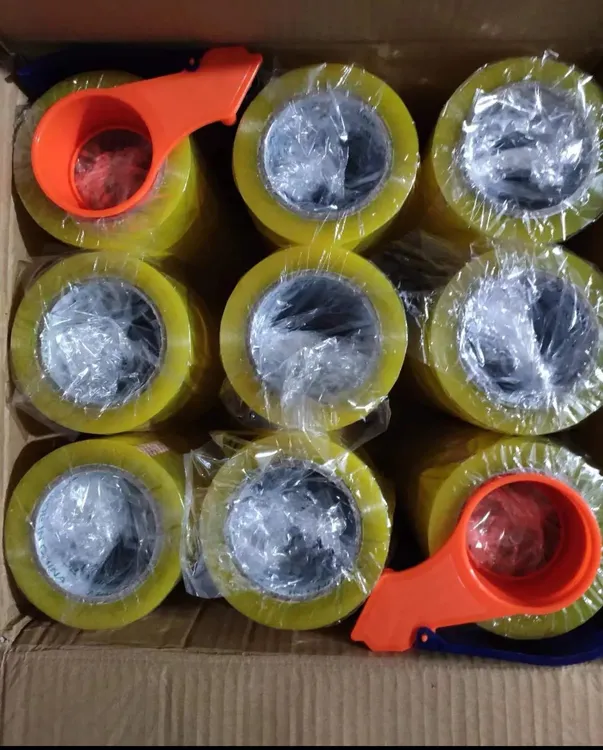 明乐胶带源头工厂透明胶带批发厂家直销打包快递胶带封箱胶带