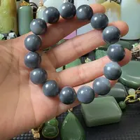 颈饰未镶嵌和田玉卡14青花聚宝盆