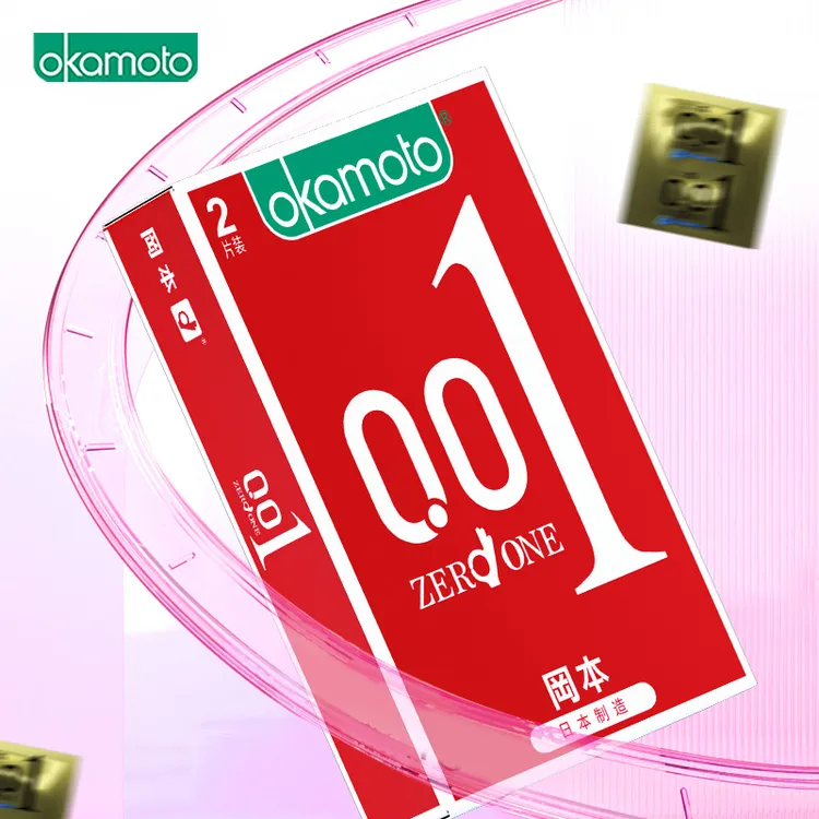冈本001避孕套情趣套套0.01mm超薄安全套003官方旗舰正品空气套