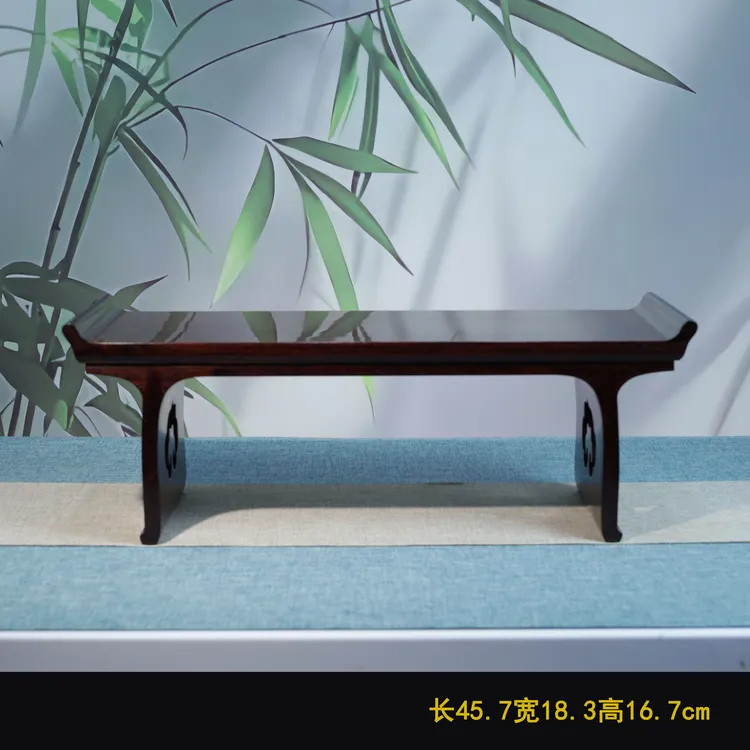 印度小叶紫檀檀香紫檀精品翘头案条案几