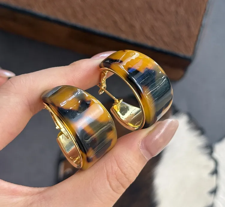 黄铜耳饰 【寰宇】金色时尚气质精致小众设计感棉花珠子耳环