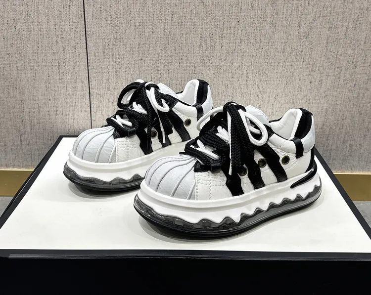 设计师款四季款增高厚底潮鞋ins潮流休闲百搭时尚板鞋