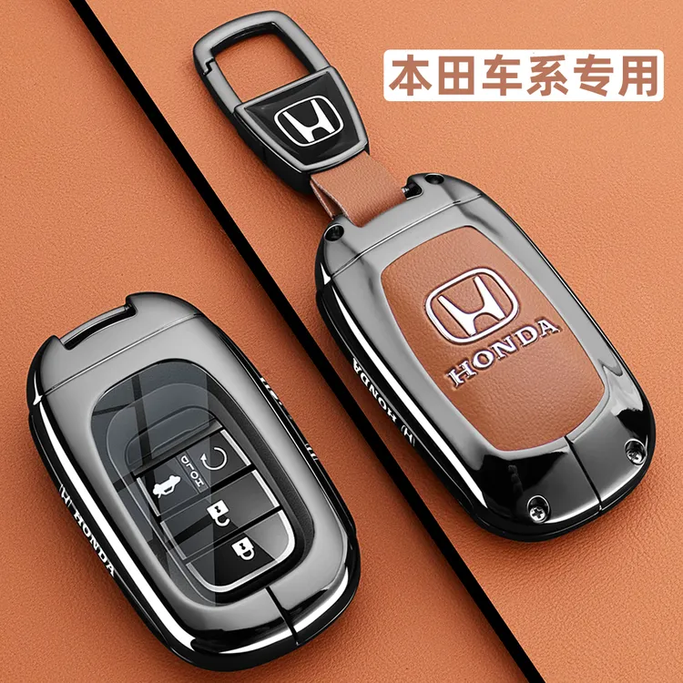 适用本田hrv钥匙套24/25新款urv专用zrv致在冠道车高级感金属壳扣
