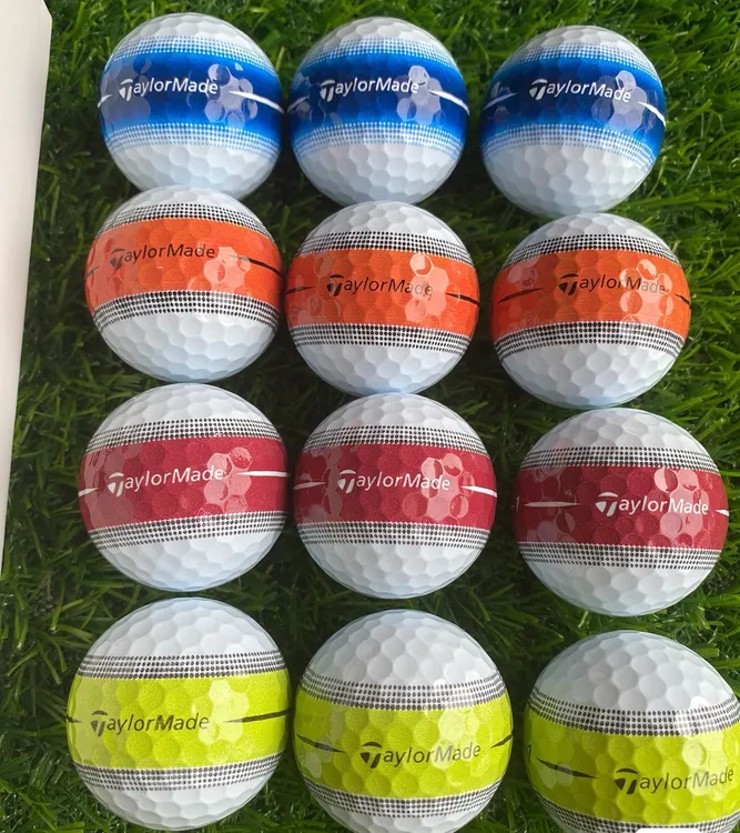 新款泰勒梅Taylormade限量版高尔夫球摆线球轮胎球推杆球下场比赛