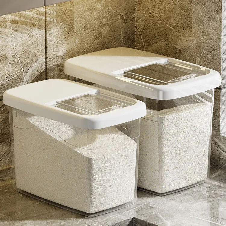 家用米桶防虫防潮密封米箱储存罐五谷杂粮大米缸猫粮收纳盒装米桶