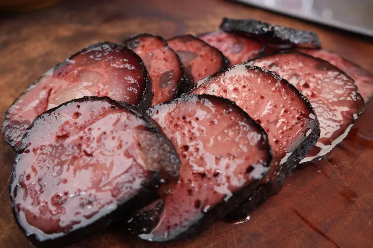 广少猪血丸子湖南隆回北面正宗家乡味道猪血丸子