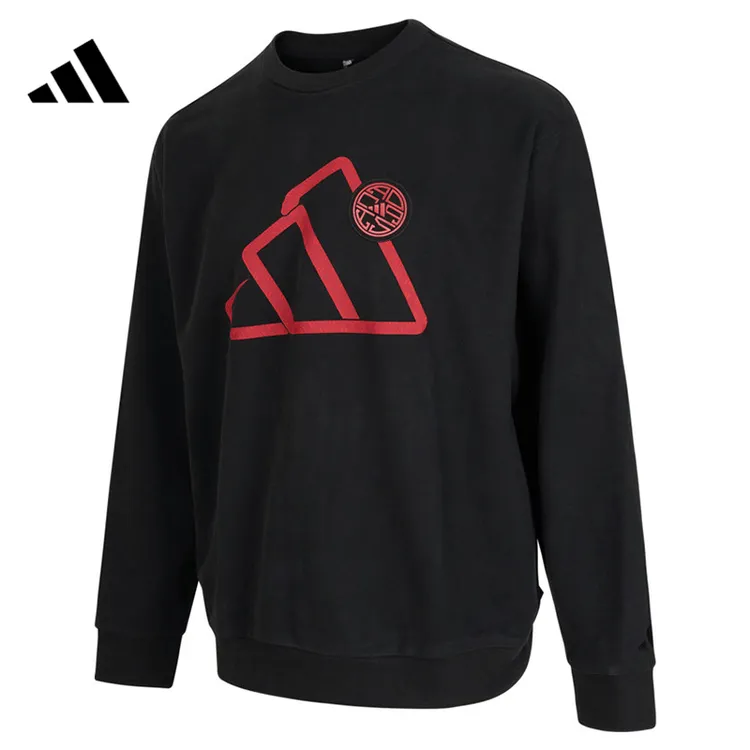 【商城】流光风Adidas阿迪达斯男子运动休闲圆领卫衣套衫JM1002