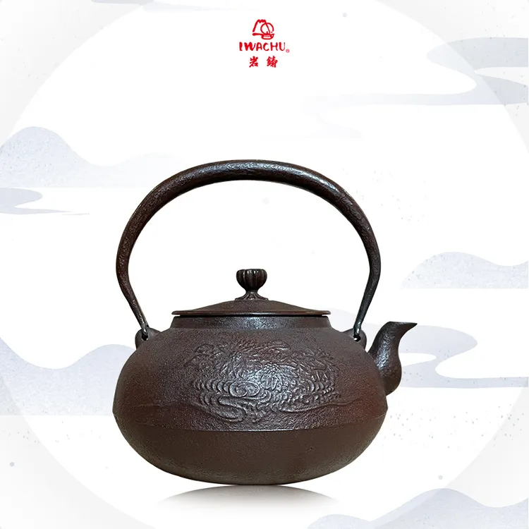 日本南部铁器-烧水壶-虎山KZ-052M