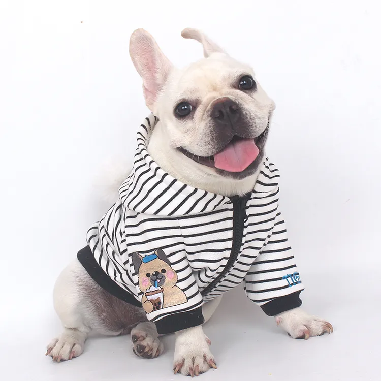 Tigerdog法斗巴哥运动风猫狗可爱卡通卫衣中小型犬猫狗狗宠物衣服