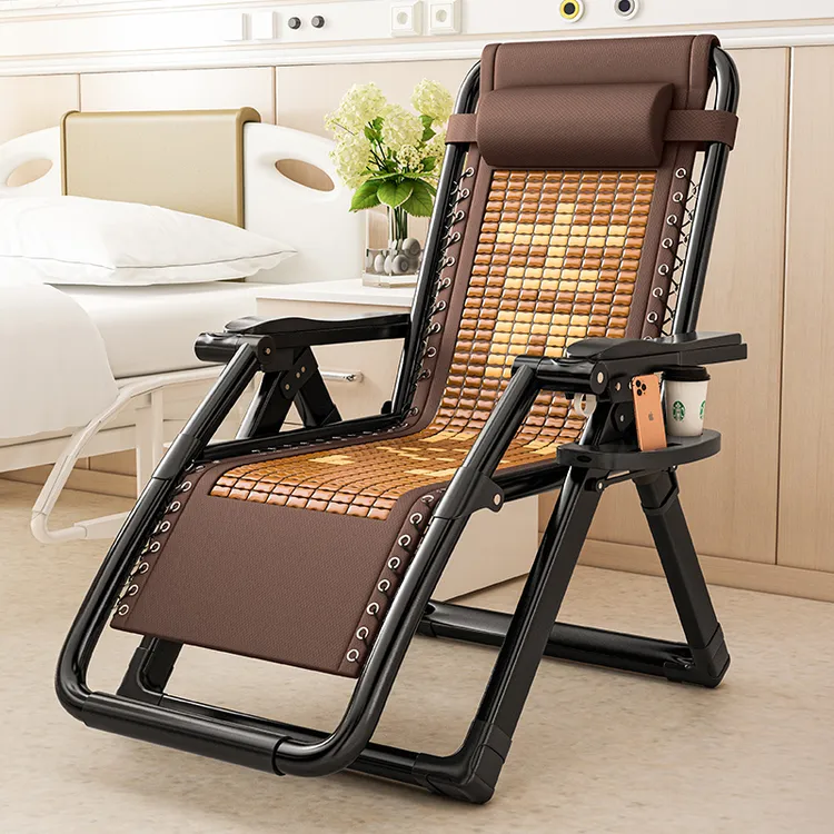 zanmi/赞弥竹块躺椅折叠午休结实耐用麻将坐睡两用趟椅子家用老人