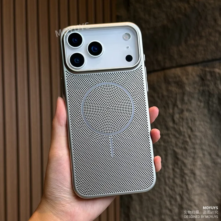 适用苹果17手机壳16磁吸pro散热15防摔14极简13创意12/11薄promax