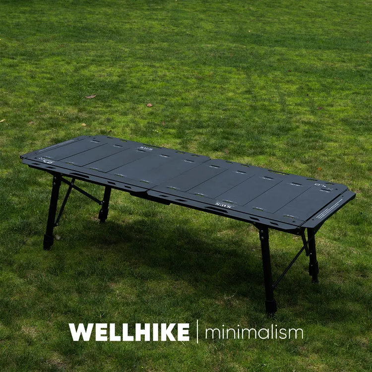 WELLHIKE户外 SWS云驰五单元IGT桌 多功能折叠铝合金高低可调桌子