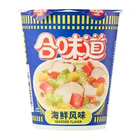 合味道海鲜风味杯面 面饼+配料：76g/杯