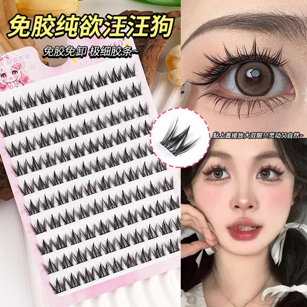 ［措儿好物专属］大容量犬系柔软假高品质睫毛懒人适用免胶新手友好