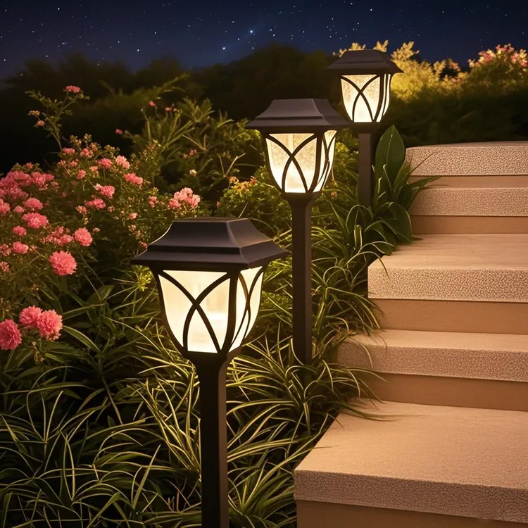 太阳能庭院灯氛围点缀装饰院子花园草地防水草坪灯布置地插光影灯