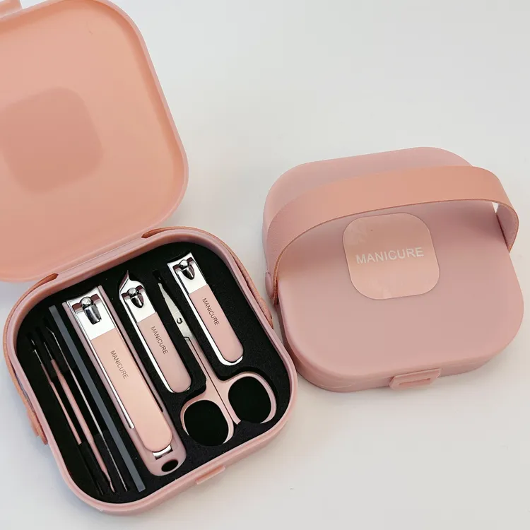【8件套】防飞溅指甲刀便携手提款修甲刀大号指甲钳高档美甲修甲