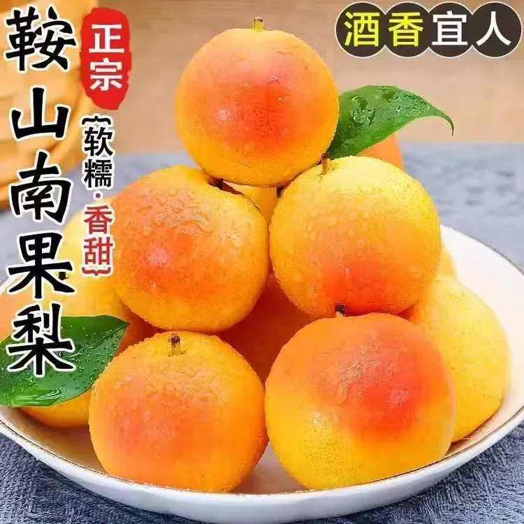 无品牌果农自营正宗鞍山特产南果梨新鲜多汁酒香软糯香甜水果