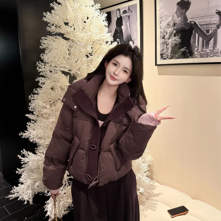 GUIDI GUDI【福宝】时尚休闲羽绒服外套/黄加蓝 