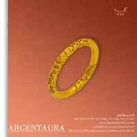 足银戒指 玉总专属 | 银卷风Argentaura | 唐草纹卷草纹戒指