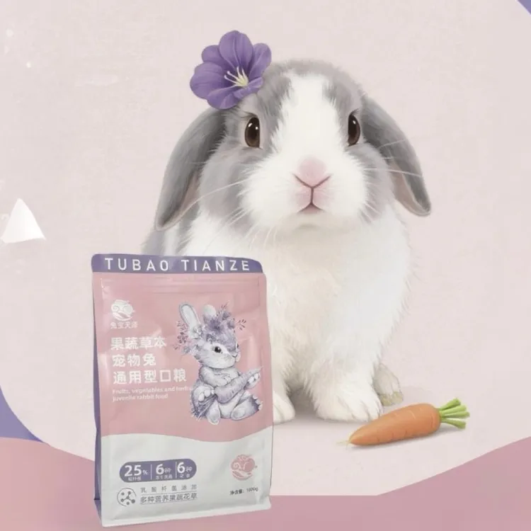 营养全阶段果蔬草本宠物兔粮1kg