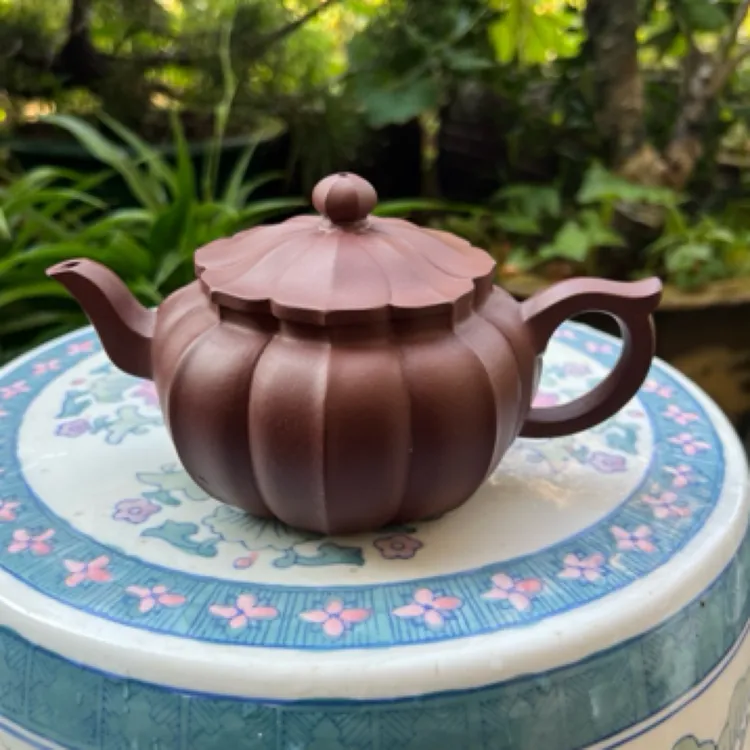 李玲全手工精品紫砂壶筋纹