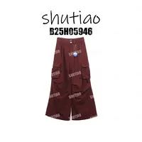 【SHUTIAO】2025秋冬：新款小众设计款裤子B25H05946
