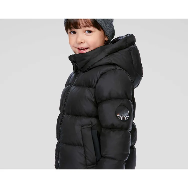 巴拉童年商场同款品牌童装儿童羽绒服宝宝加厚白鸭绒外套男童女童