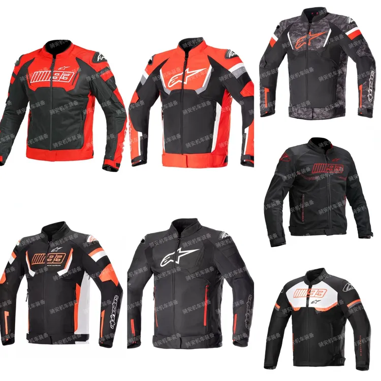 a星 alpinestars 夏季机车服摩托车服网眼透气MM93 T-GP骑行服男
