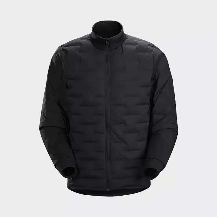 王炸捡漏 轻型保暖 无缝压胶工艺秋冬男士高端90绒立领内胆羽绒服