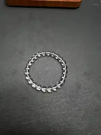 白水晶8mm单圈手串
