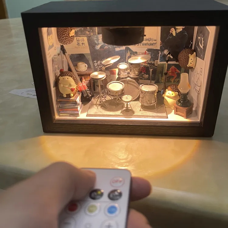 赵雷的小屋赵雷手工DIY相框小屋材料包模型摆件【升级版送工具】