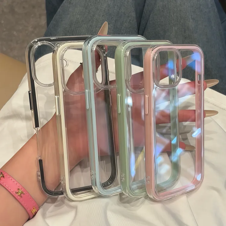 BANCA高颜值透色适用iPhone16手机壳14苹果15promax小米13华为viv