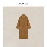 BOXUE“枝梦”2025冬季新款大洋洲羊毛+羊驼毛大衣 外套#241221W77