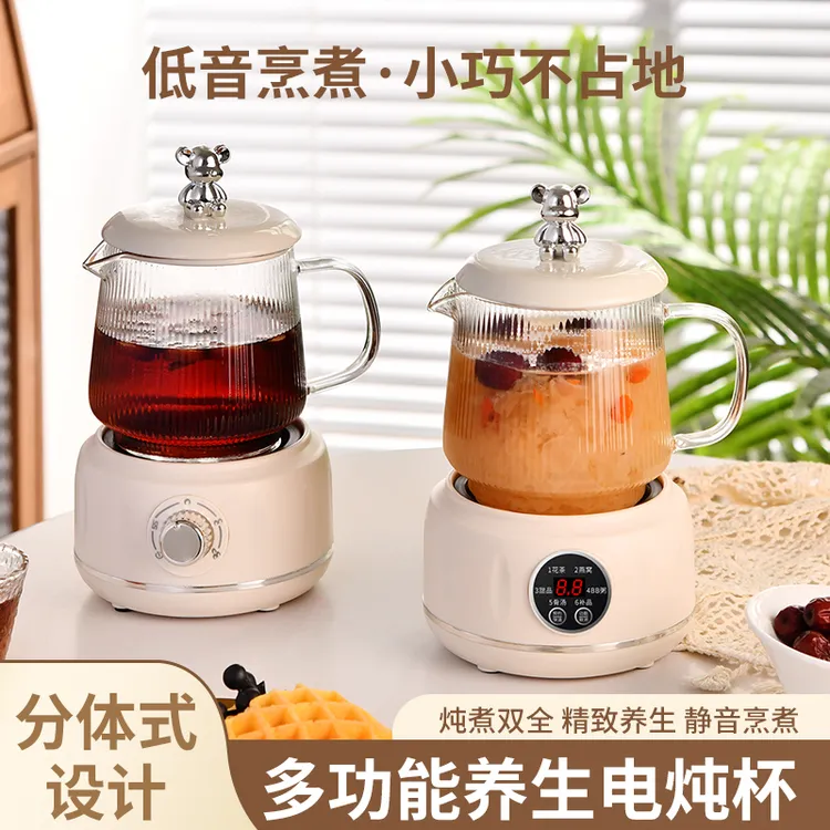 高硼硅玻璃养生壶迷你小型一人小巧花茶壶办公室烧水壶煮茶壶