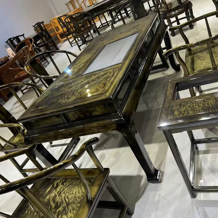 金丝楠木泡茶桌178*91*78cm家用客厅