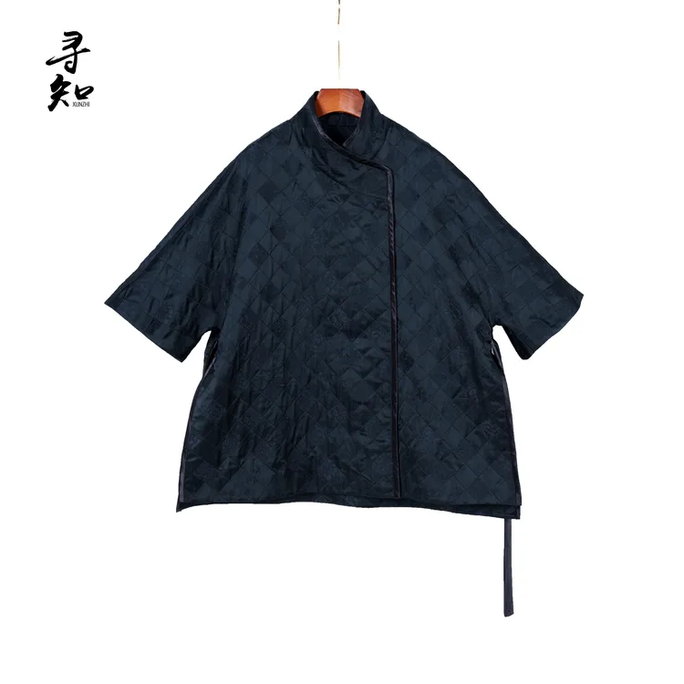 寻知·朱总原创设计XZS264J玄织格律风衣外套