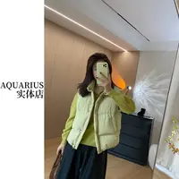 【AQUARIUS 】（元素简约）韩系立领羽绒马甲825025