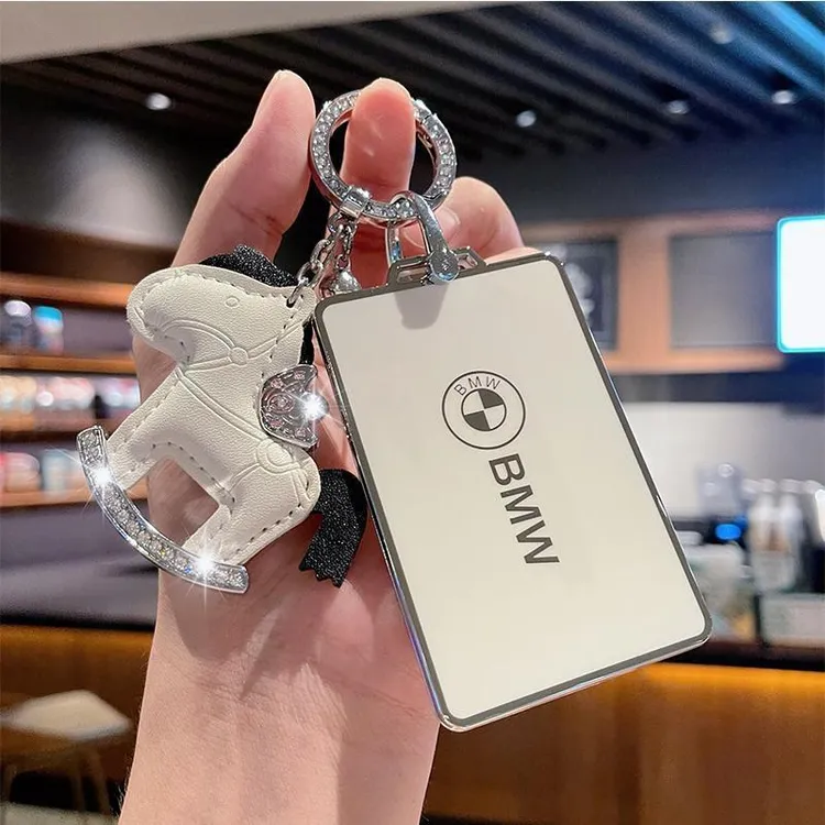 适用于宝马卡片钥匙套新款5系7系4系x5x7壳ix3/x5/x7包535le扣nfc