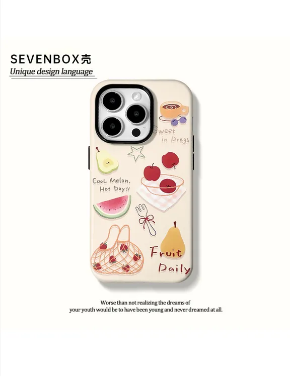 创意水果适用苹果17promax小米oppo华为vivo一加红米荣耀手机壳