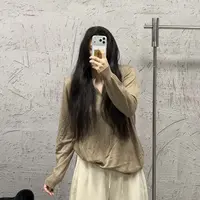 《大韩韩推荐》小鱼针织毛衣大码女装冬季显瘦穿搭长袖百搭宽松上衣