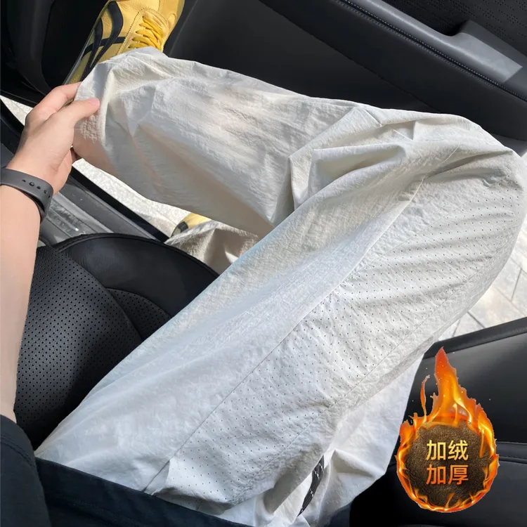 加绒加厚防风户外冲锋裤男女秋冬保暖美式直筒显瘦休闲长裤工装裤